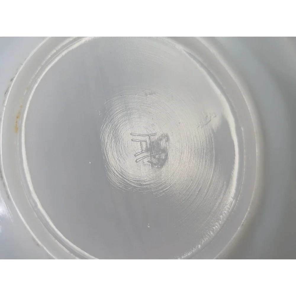 Hazel Atlas‎ Green Saucer Plate
